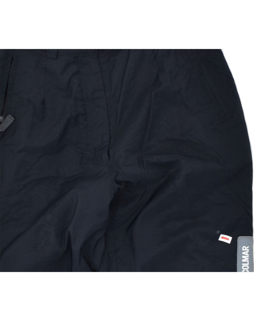 COLMAR Womens Windbreaker Trousers IT 40 Small W29 L29 Navy Blue Polyamide | Vintage | Thrift | Second-Hand | Used Clothing | Messina Hembry 