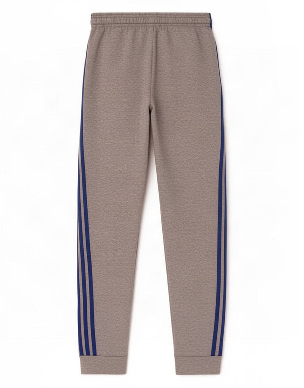 Adidas Boys Tracksuit Trousers Joggers 11-12 Years Grey Cotton