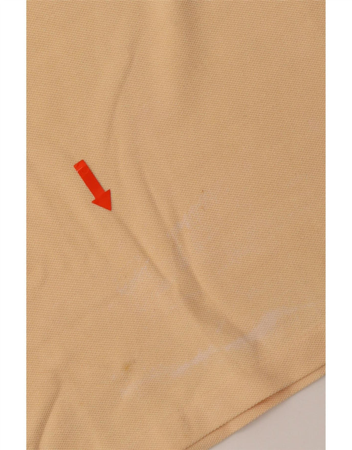 TRUSSARDI JEANS Mens T-Shirt Top Medium Yellow Cotton Vintage Trussardi Jeans and Second-Hand Trussardi Jeans from Messina Hembry 