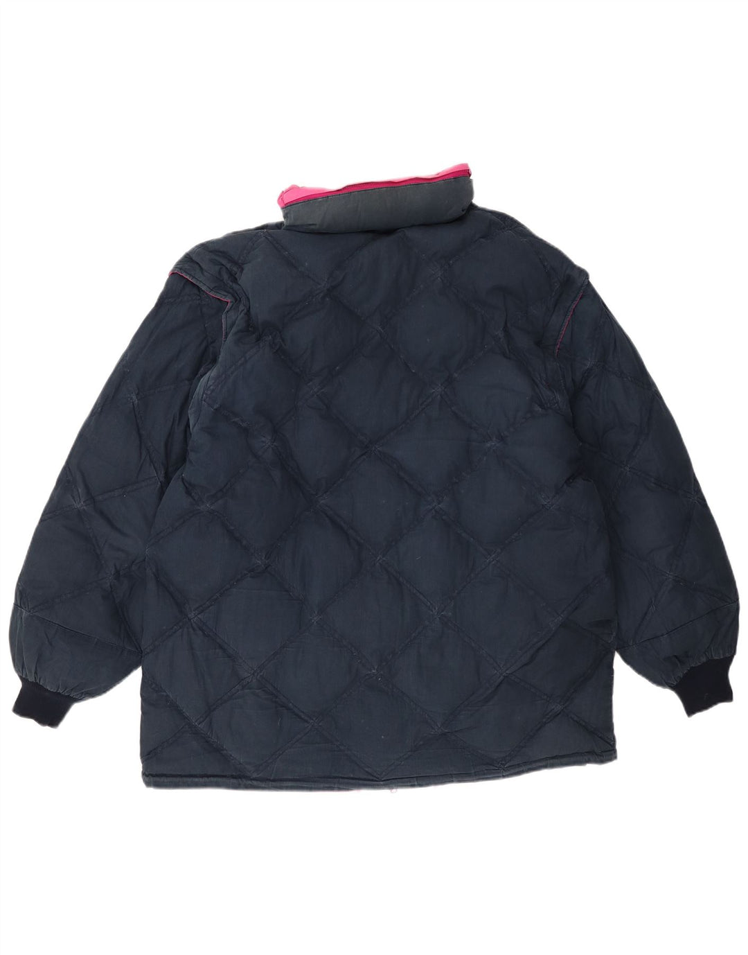 Dolomite Mens Hooded Reversible Padded Jacket UK 42 XL Pink Polyester