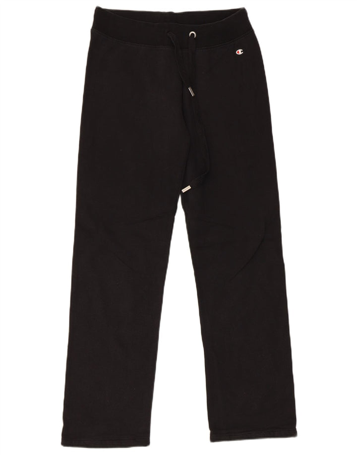 CHAMPION Womens Heritage Classics Tracksuit Trousers UK 10 Small  Black