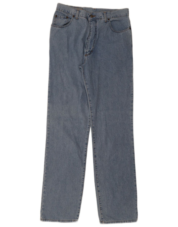 Casucci Mens Straight Jeans W36 L34 Blue Cotton