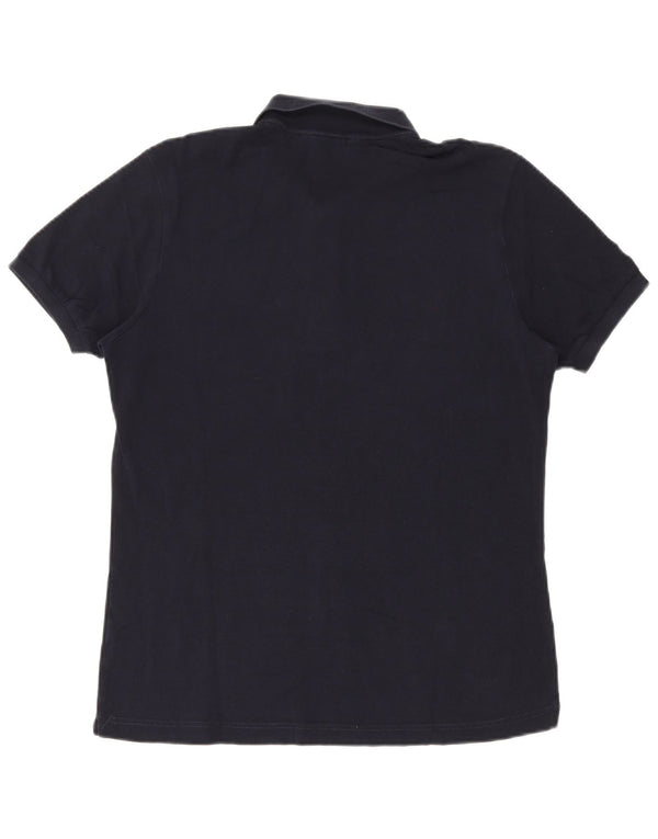 KAPPA Womens Polo Shirt UK 16 Large Navy Blue