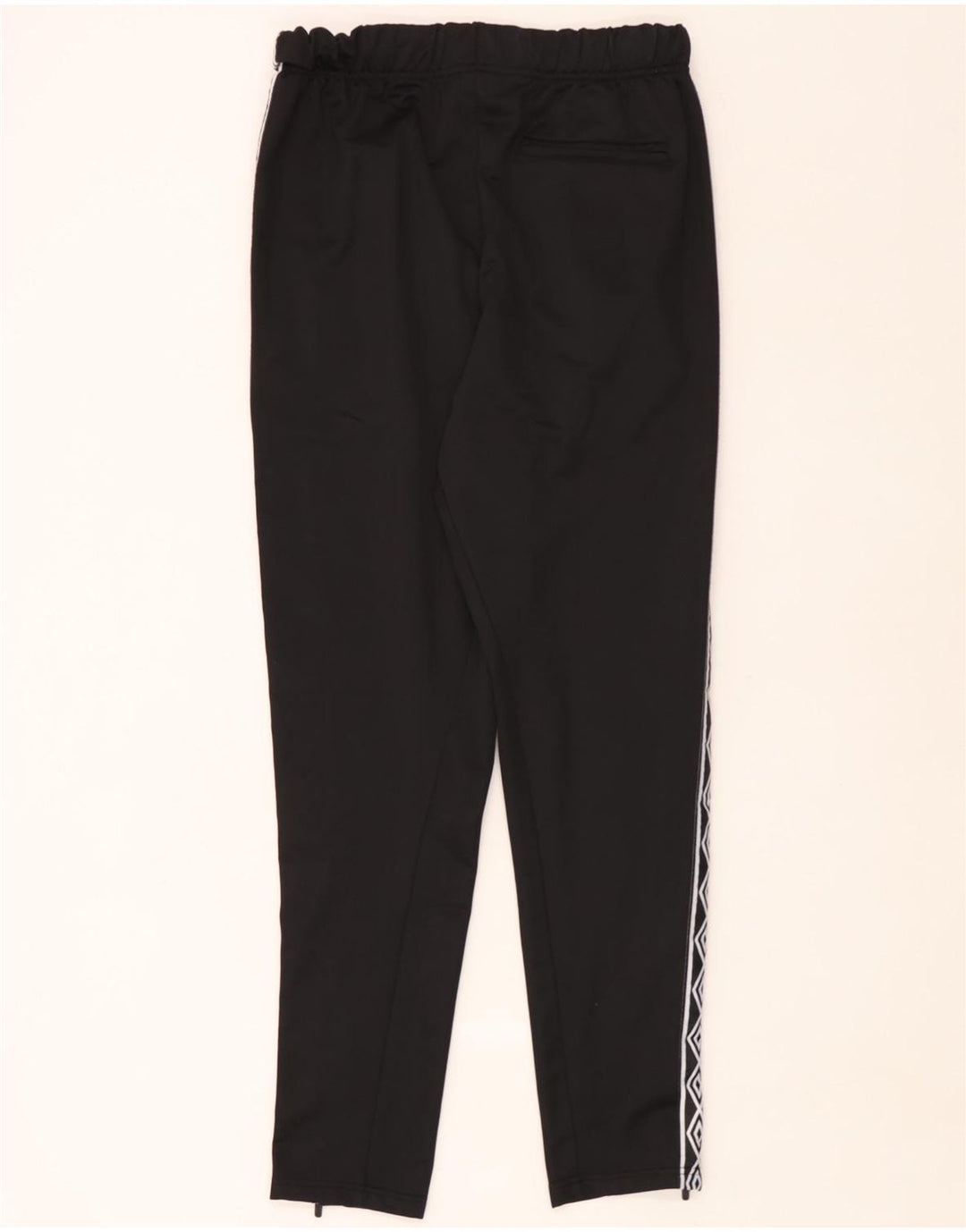Umbro Mens Graphic Tracksuit Trousers Large  Black Polyester