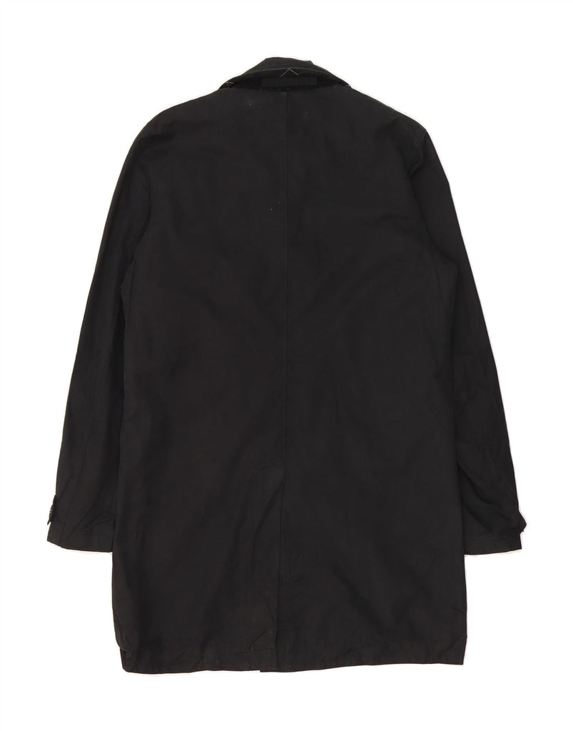 GANT Mens Overcoat UK 36 Small Black Cotton Vintage Gant and Second-Hand Gant from Messina Hembry 