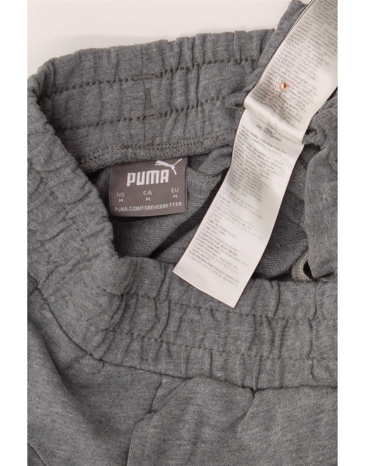 Puma Mens Sport Shorts Medium Grey Cotton