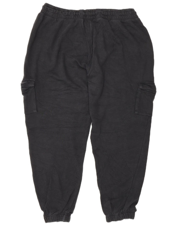 Nike Mens Graphic Cargo Tracksuit Trousers Joggers XL  Black Cotton