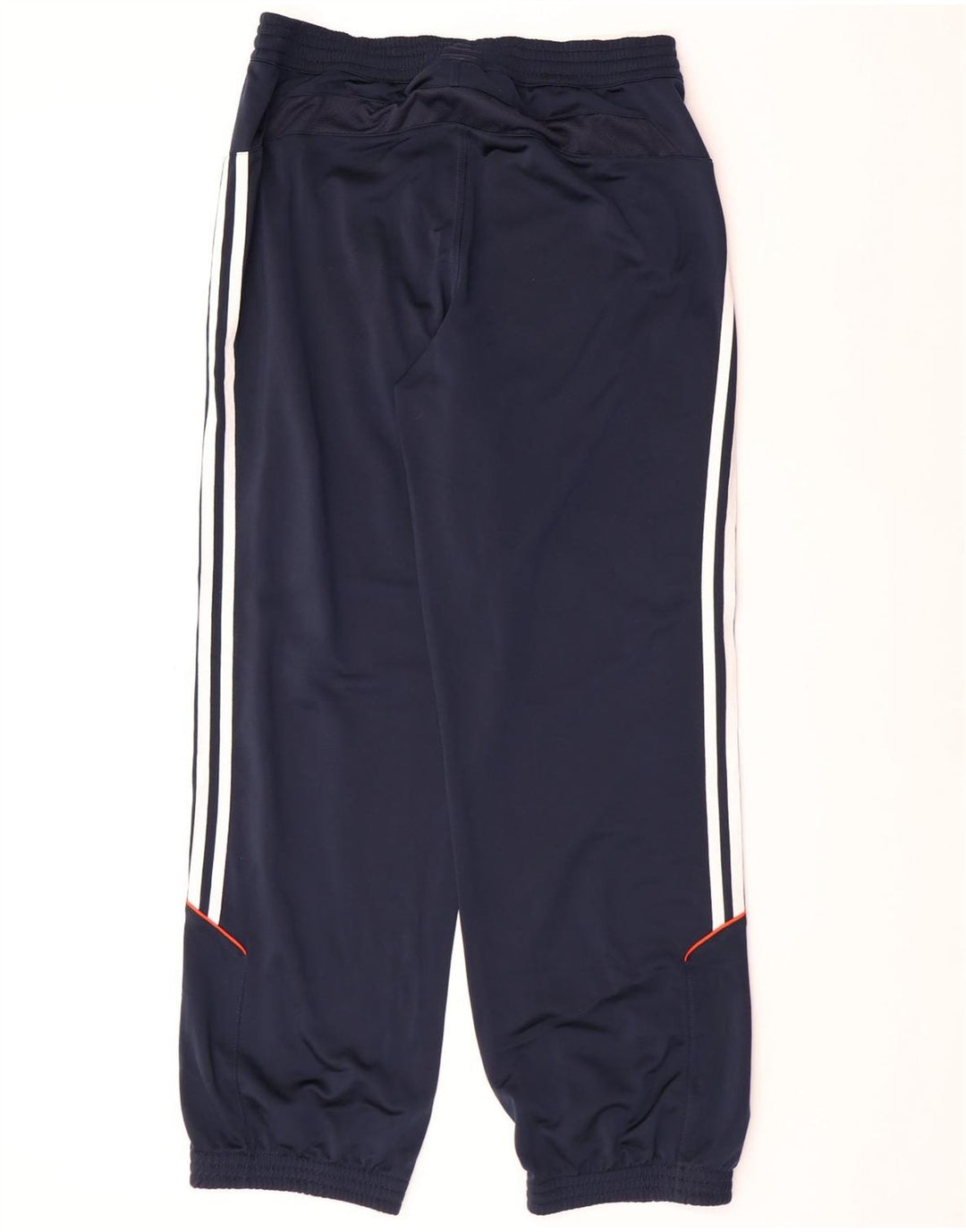 ADIDAS Mens Tracksuit Trousers Joggers UK 40/42 Medium Navy Blue Polyester