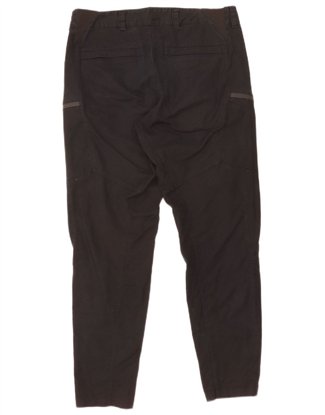Nike Mens Tapered Cargo Trousers Medium W32 L29 Black Cotton
