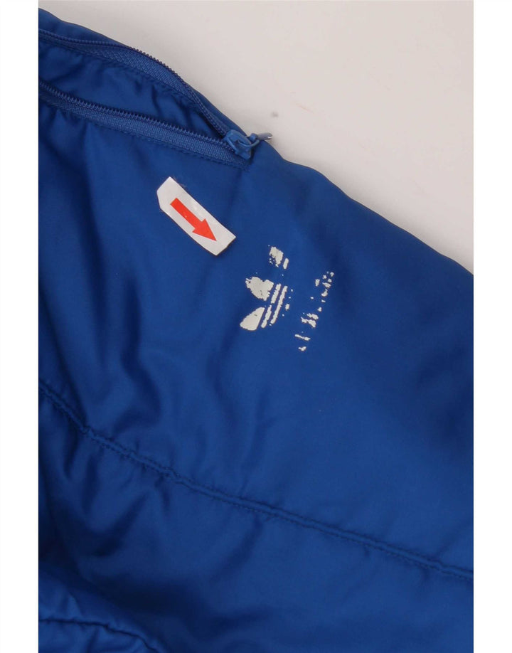 Adidas Mens Windbreaker Trousers Large Blue Nylon