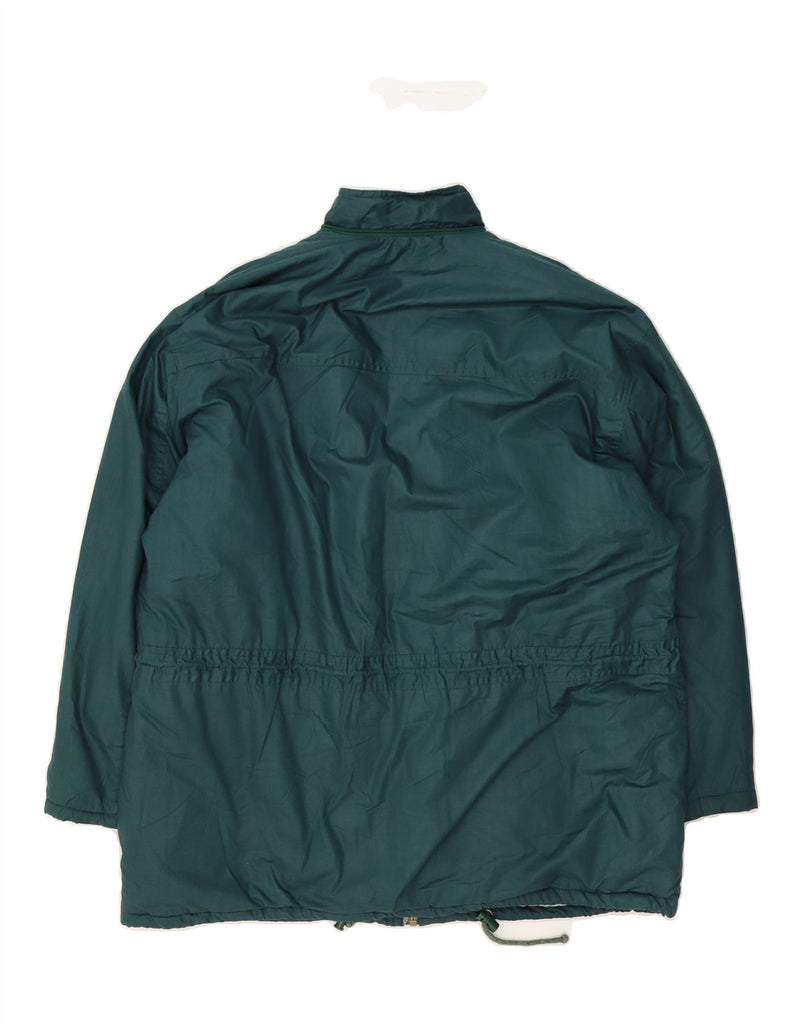 VINTAGE Mens Windbreaker Jacket UK 44 2XL Green Vintage Vintage and Second-Hand Vintage from Messina Hembry 