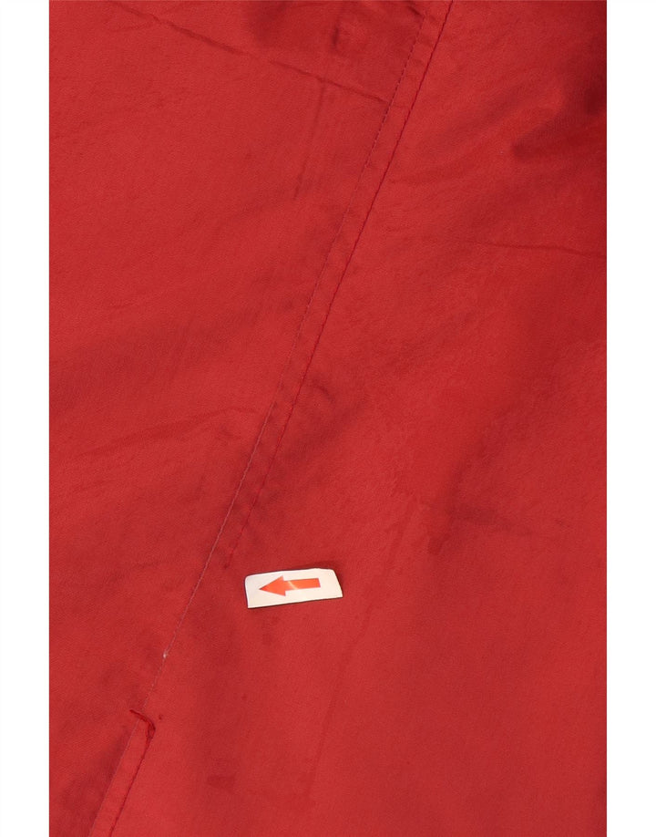 Canadiens Mens Hooded Padded Jacket IT 50 Large Red Nylon