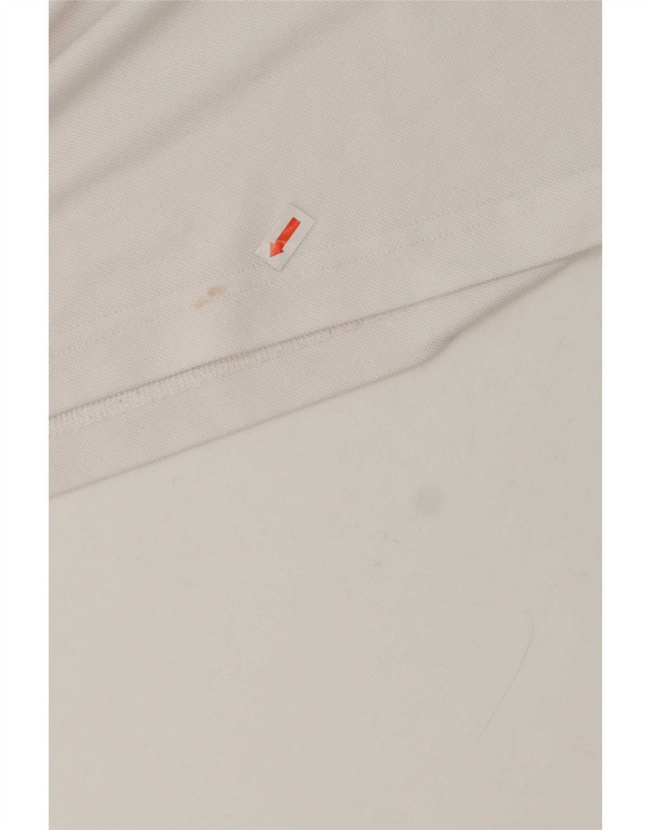 Conte of Florence Mens Rugby Polo Shirt Medium White