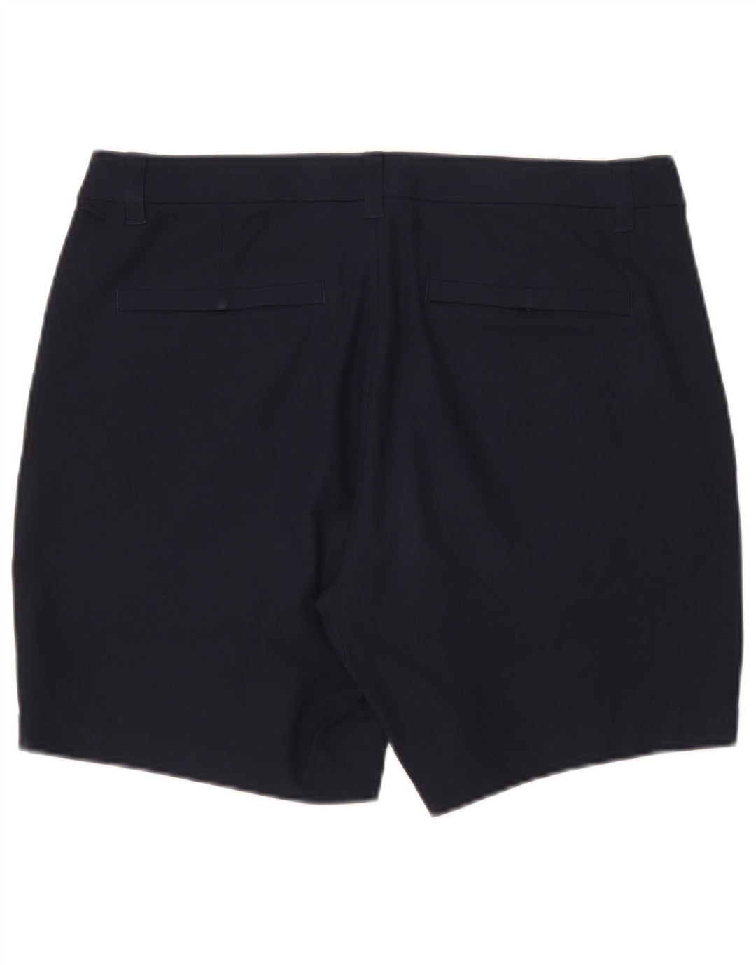 Lululemon Mens Chino Shorts W33 Medium Navy Blue Polyester