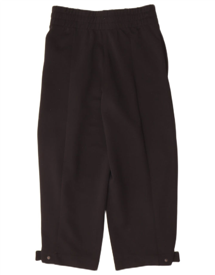 NIKE Womens Tracksuit Trousers UK 14 Medium Black Polyester Sports