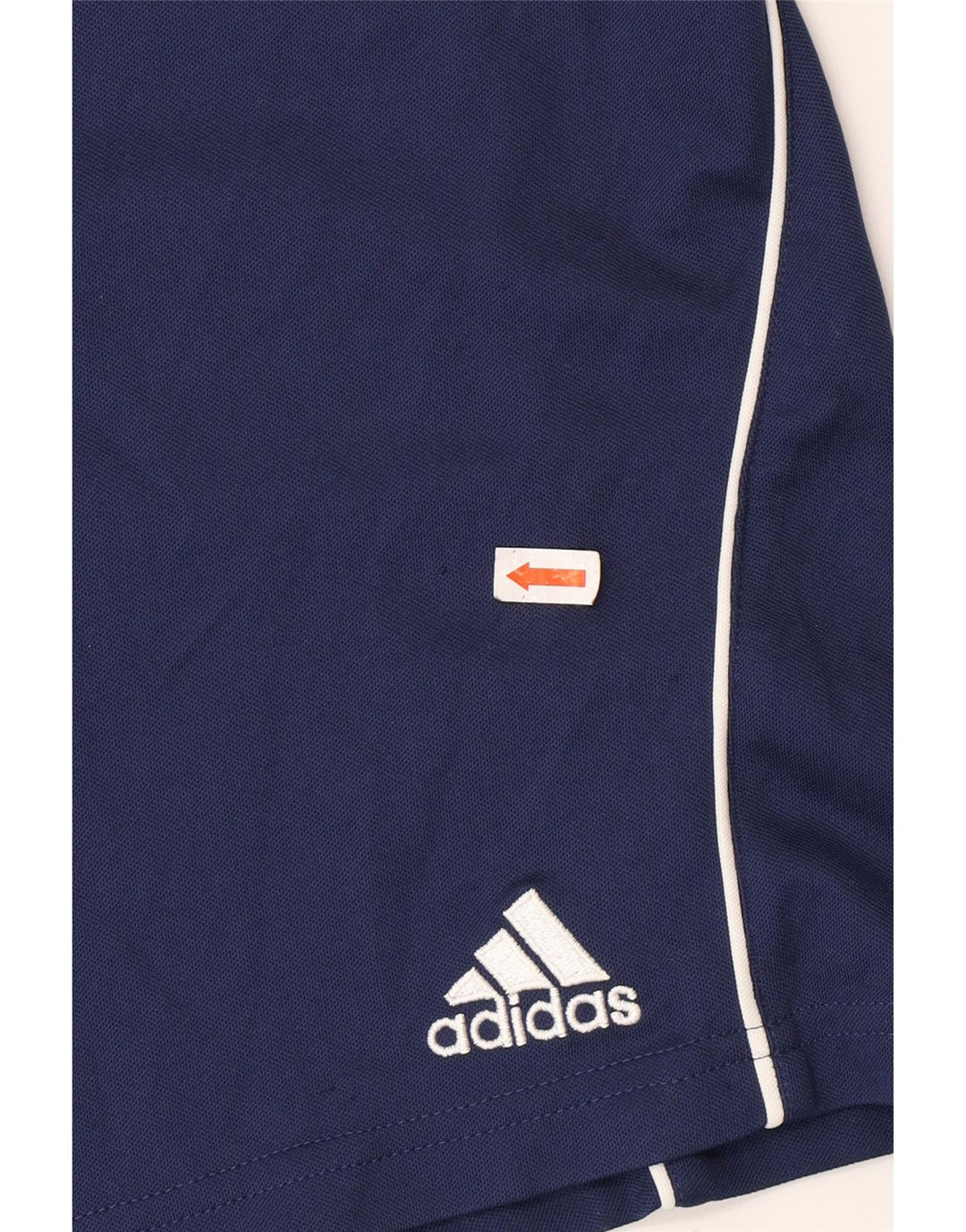 ADIDAS Boys Climalite Sport Shorts 13-14 Years  Navy Blue Polyester