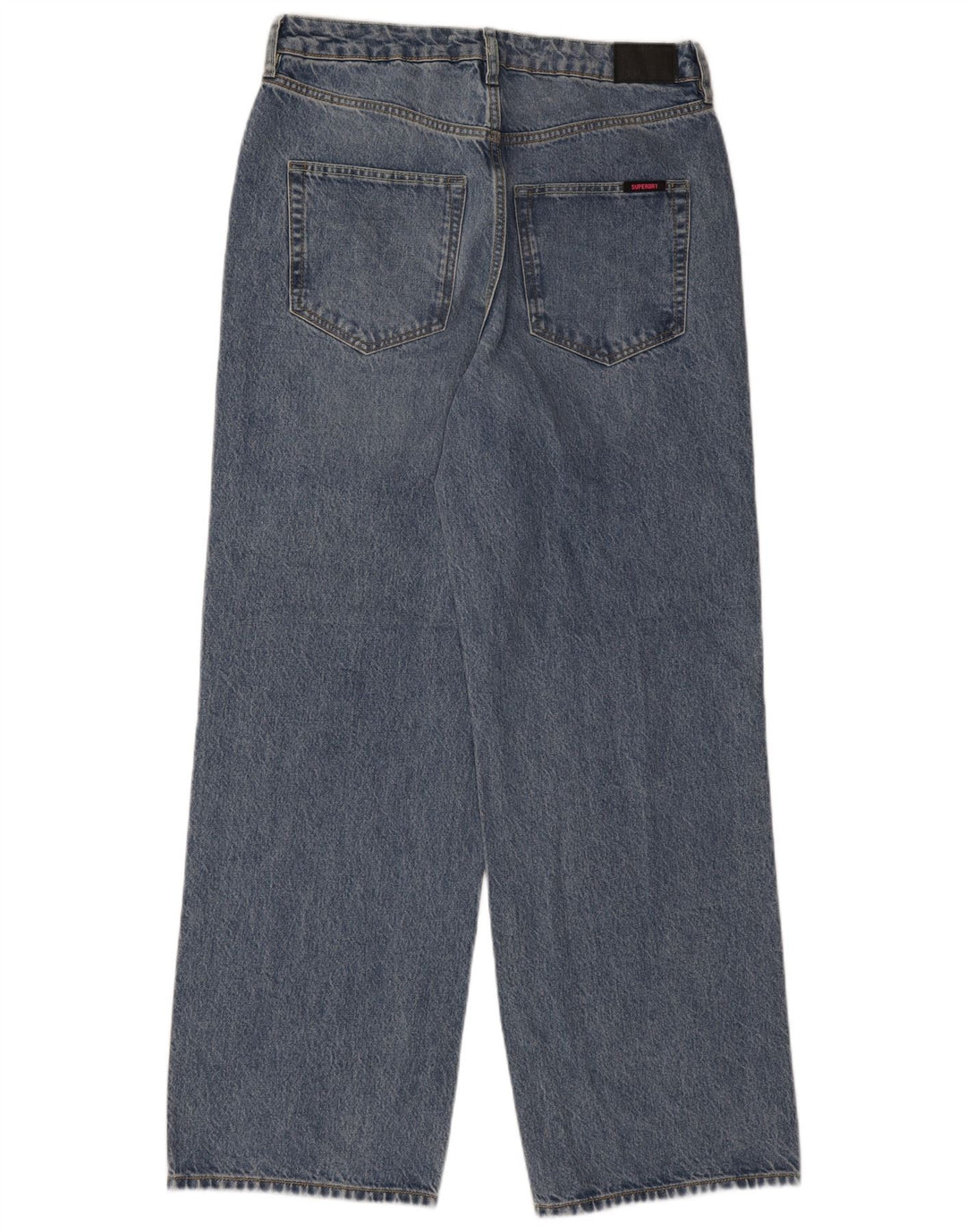 Superdry Mens Loose Jeans W32 L30 Blue Cotton