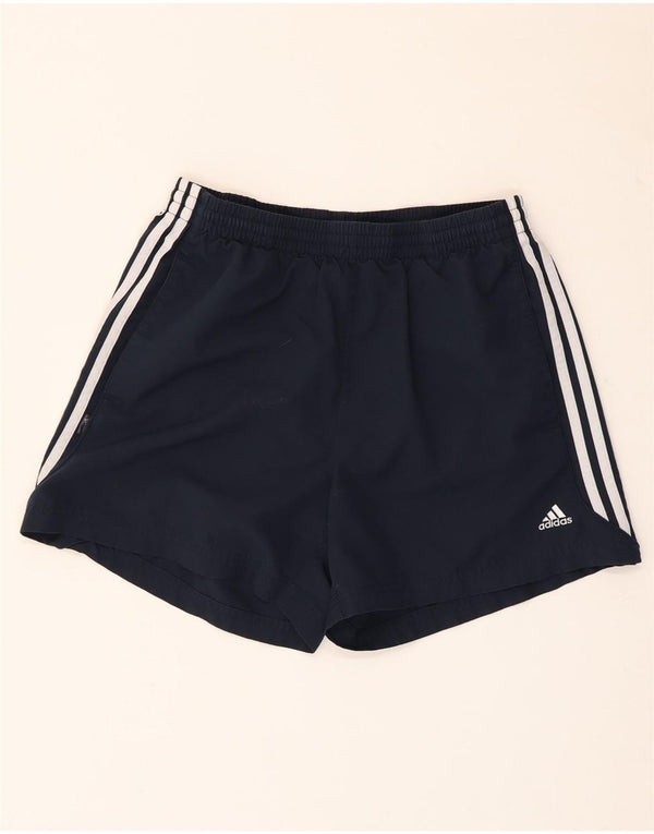 Adidas Mens Sport Shorts Medium  Navy Blue Polyester