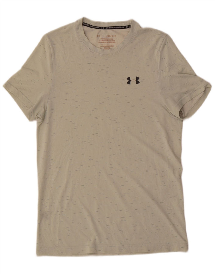 Under Armour Mens T-Shirt Top Medium Blue Flecked