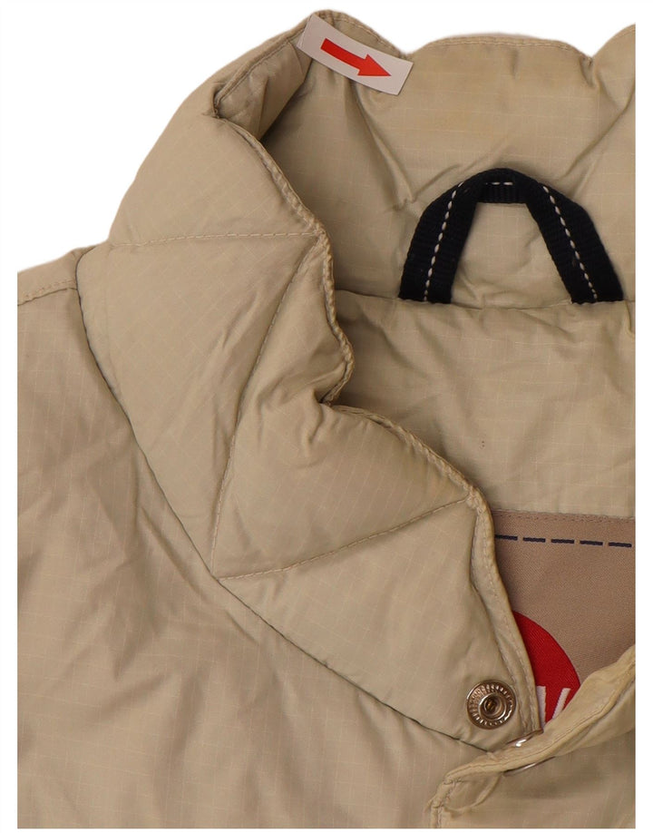 MURPHY & NYE Mens Sailmakers Padded Gilet UK 40 Large Off White Polyamide
