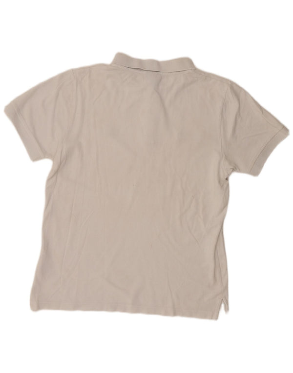 Ellesse Boys Polo Shirt 15-16 Years Large White Cotton