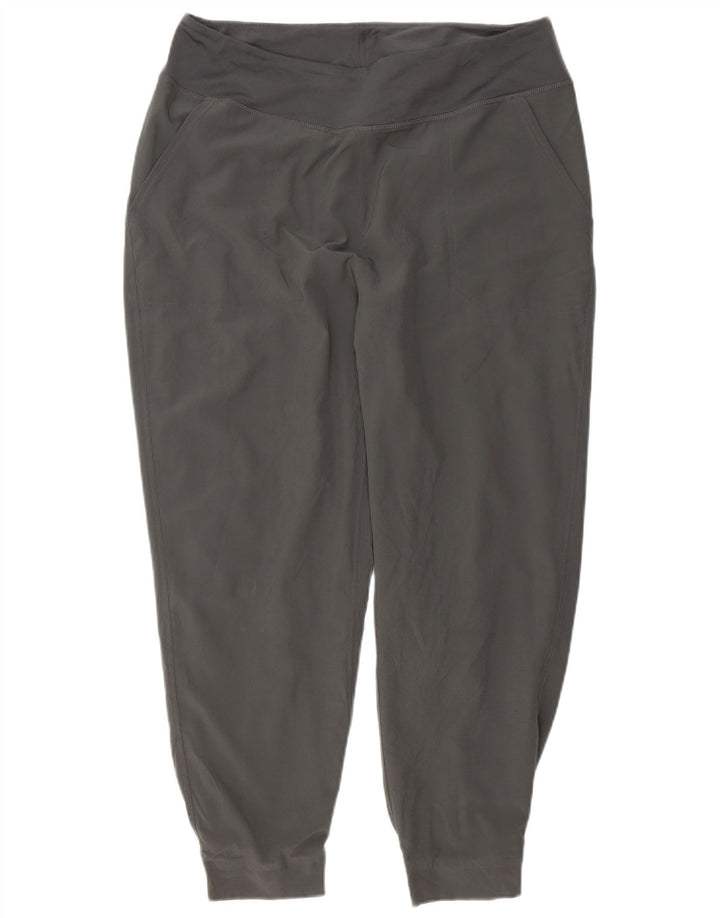 Patagonia Womens Tracksuit Trousers Joggers UK 16 Large Grey Polyester