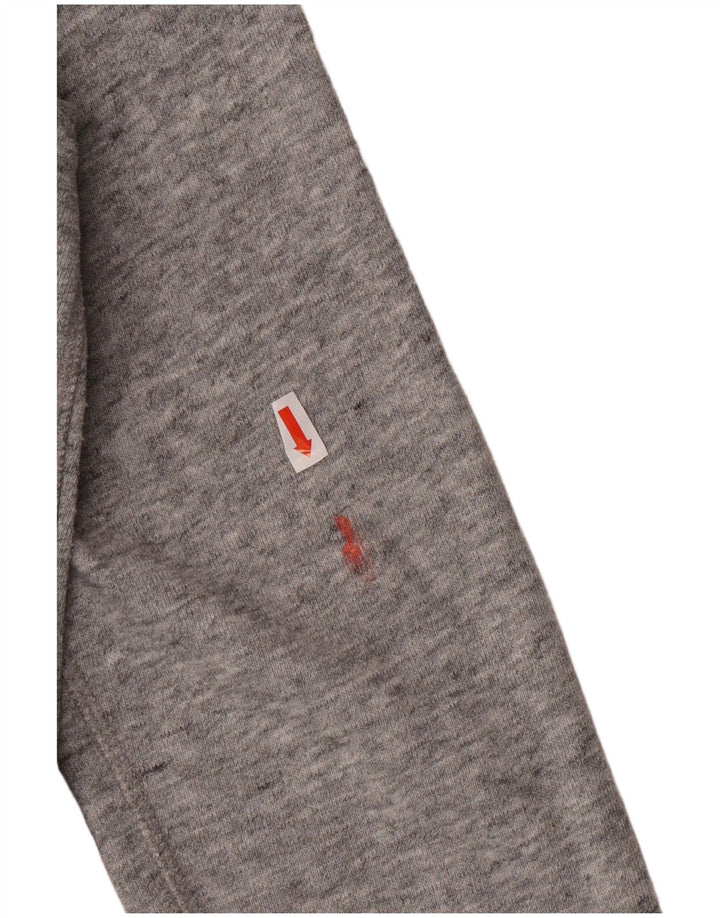 LEVI'S Womens Graphic Sweatshirt Jumper UK 14 Medium Grey Cotton