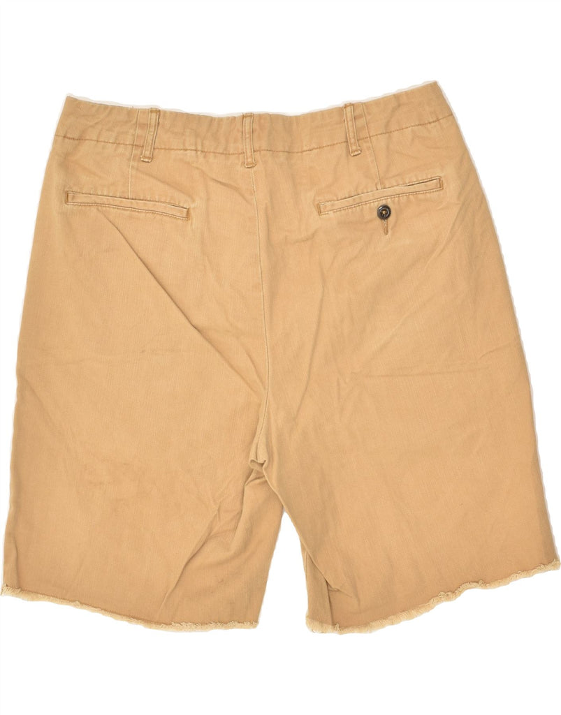 J. CREW Mens Chino Shorts W33 Large Beige Cotton | Vintage J. Crew | Thrift | Second-Hand J. Crew | Used Clothing | Messina Hembry 