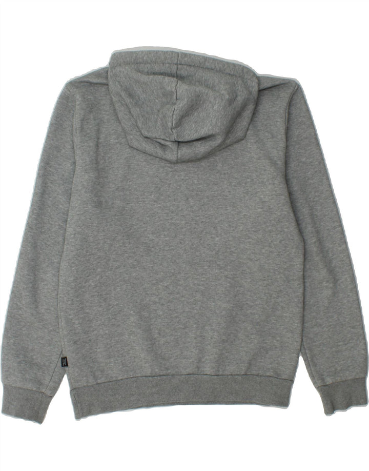 PUMA Womens Hoodie Jumper UK 6 XS Grey Cotton Vintage Puma and Second-Hand Puma from Messina Hembry 