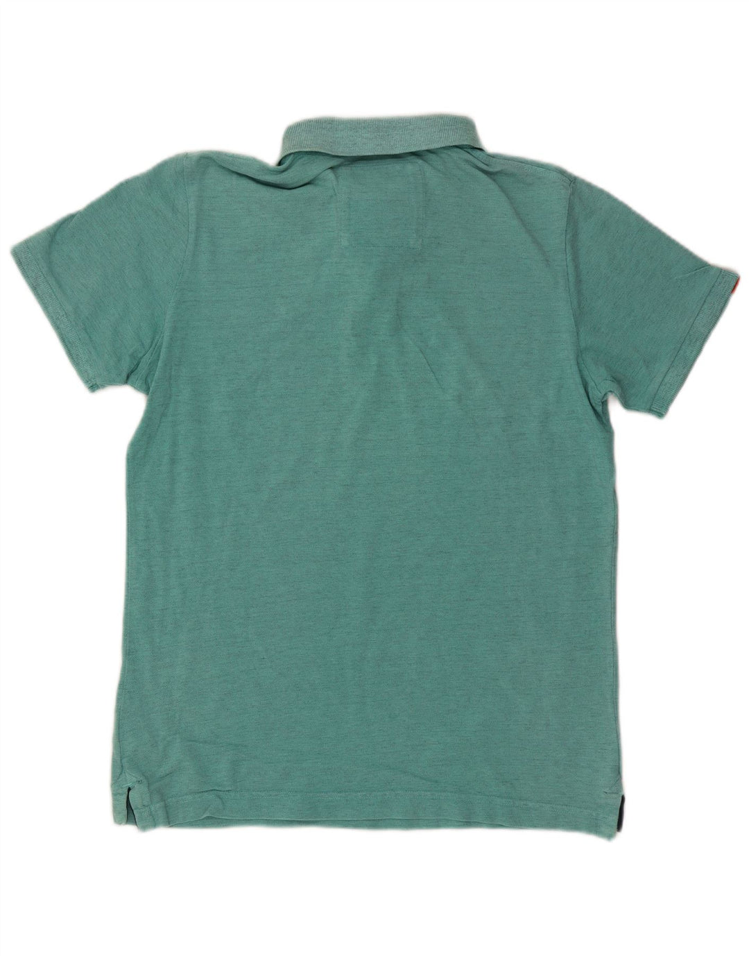 Superdry Mens Polo Shirt 2XL Turquoise Cotton
