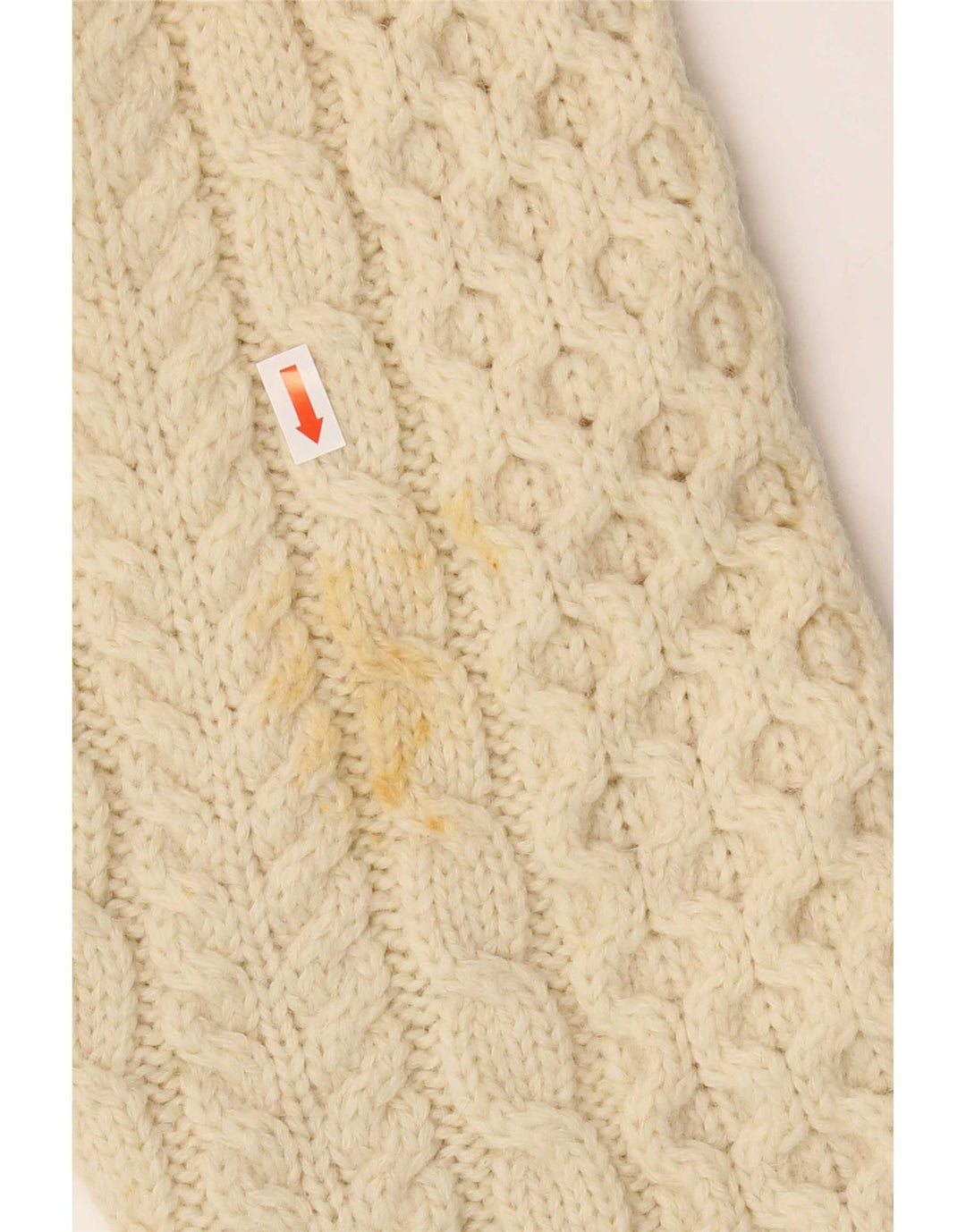 John Molloy Womens Turtle Neck Jumper Sweater UK 14 Medium Off White
