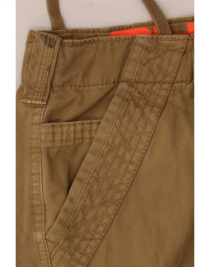 Superdry Mens Cargo Shorts Medium W36 Beige Cotton