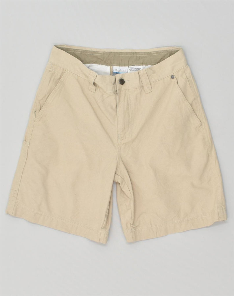 COLUMBIA Mens Chino Shorts W30 Medium Beige Cotton | Vintage Columbia | Thrift | Second-Hand Columbia | Used Clothing | Messina Hembry 