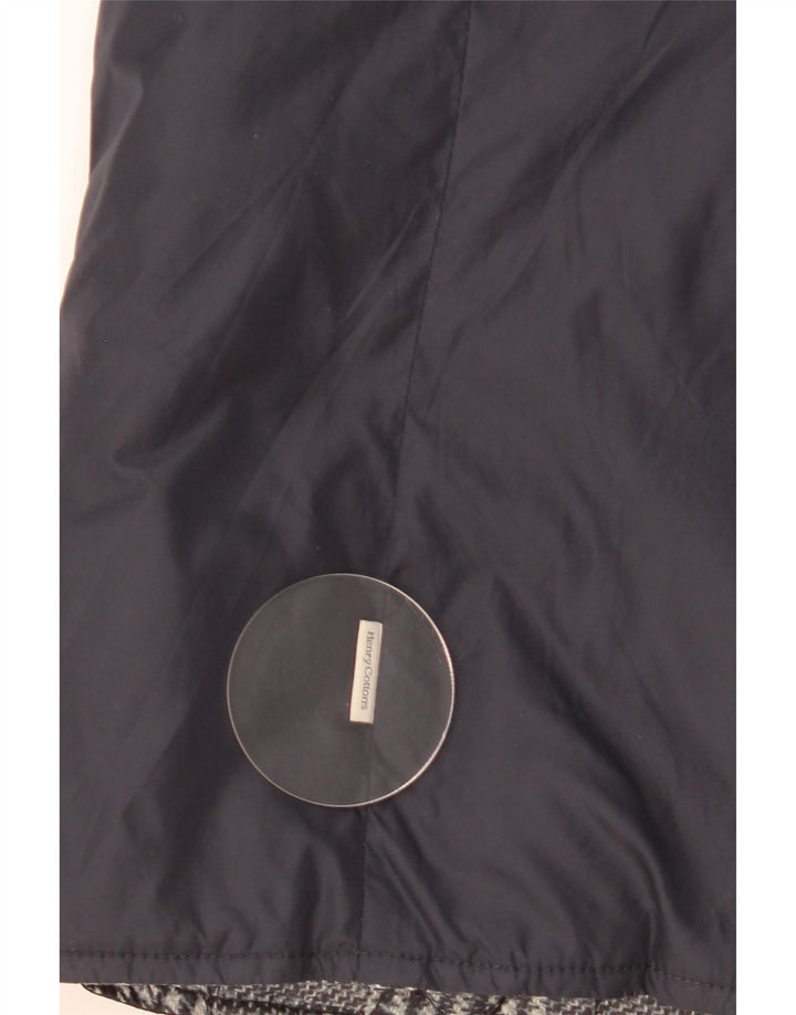 Henry Cottons Mens Reversible Padded Jacket UK 42 XL Navy Blue