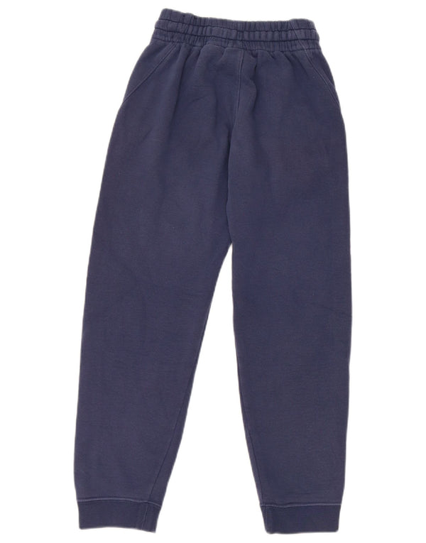 Nike Boys Tracksuit Trousers Joggers 10-11 Years Medium Navy Blue Cotton