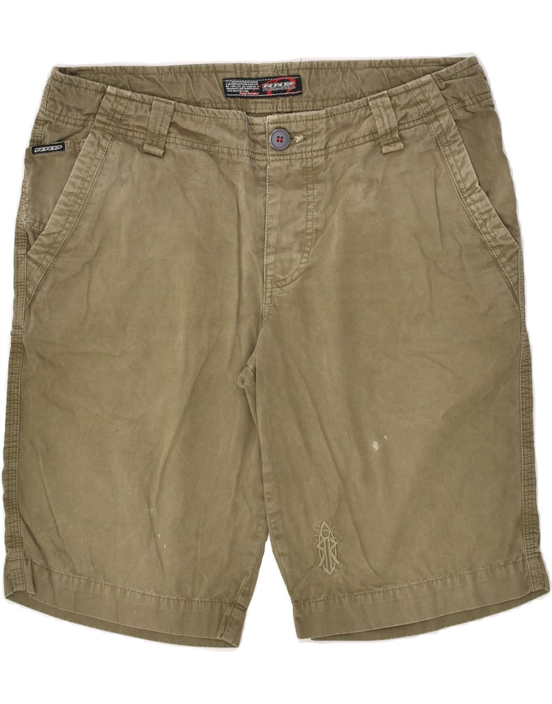 ROBERTO RICCI DESIGNS Mens Chino Shorts IT 50 Large W34 Khaki Cotton | Vintage Roberto Ricci Designs | Thrift | Second-Hand Roberto Ricci Designs | Used Clothing | Messina Hembry 
