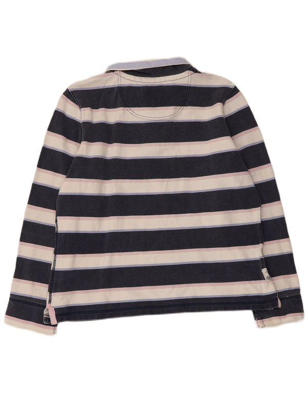 Crew Clothing Womens Sweatshirt Jumper UK 16 Large Navy Blue Nautical