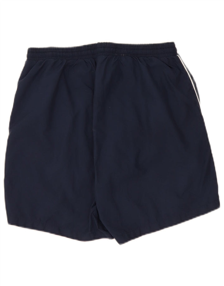 Hugo Boss Mens Graphic Sport Shorts Medium Navy Blue Polyester