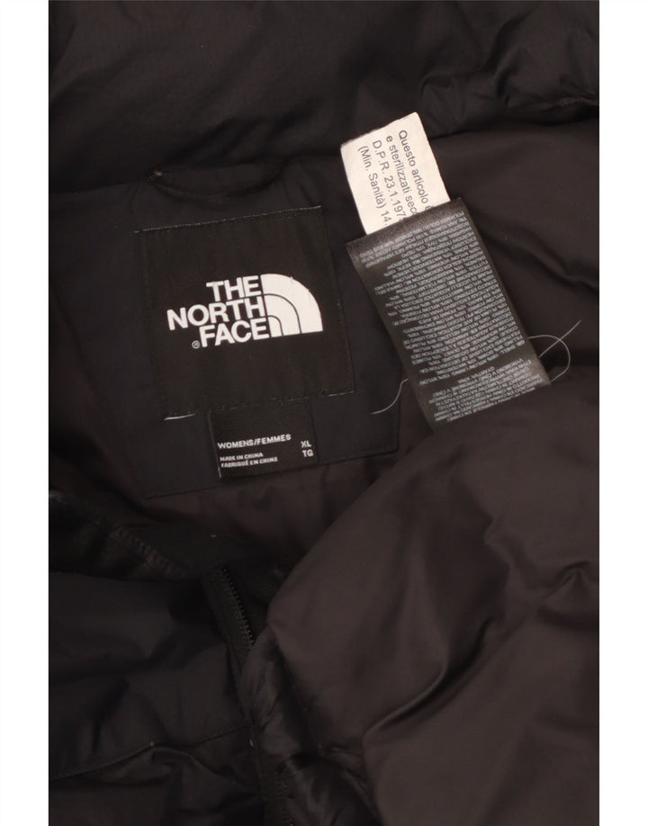 The North Face Womens Padded Jacket UK 18 XL Black Nylon