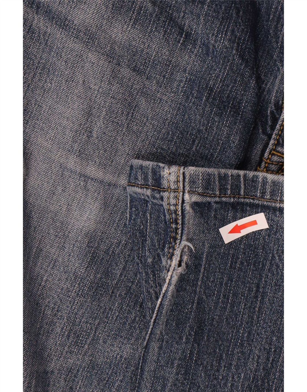 Rifle Mens Straight Jeans W34 L27 Blue
