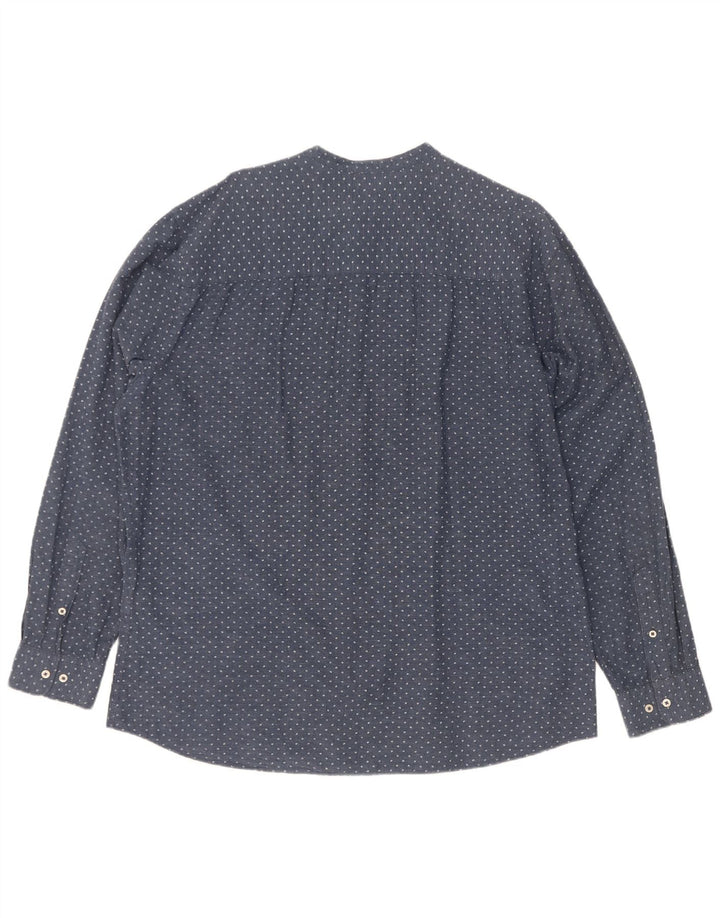 Jack & Jones Mens Shirt 2XL Blue Spotted Cotton