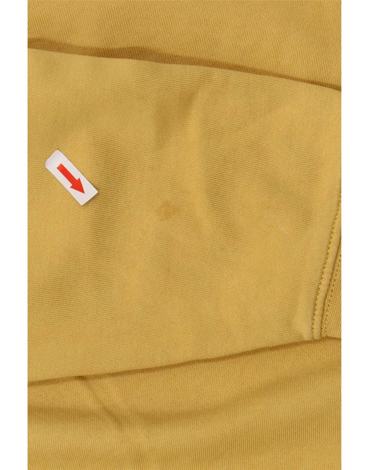Marks & Spencer Mens Sweatshirt Jumper 2XL Yellow Cotton