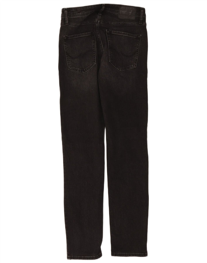 Jack & Jones Mens Slim Jeans W30 L34 Grey Cotton