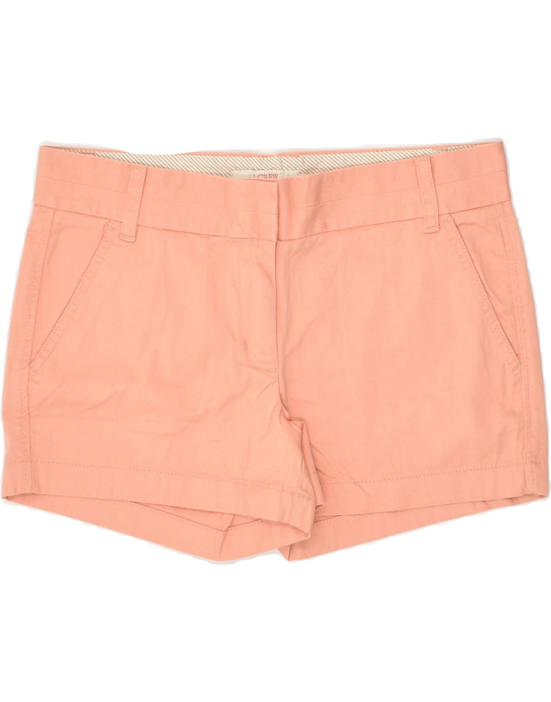 J. CREW Womens Broken In Chino Shorts US 6 Medium W32 Pink Cotton | Vintage J. Crew | Thrift | Second-Hand J. Crew | Used Clothing | Messina Hembry 