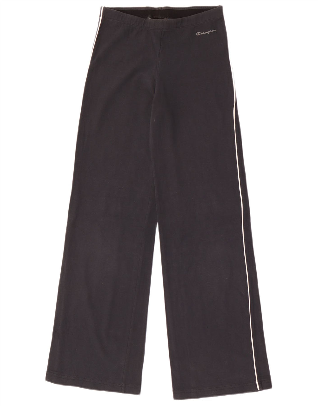 Champion Womens Tracksuit Trousers UK 8 Small Black Cotton