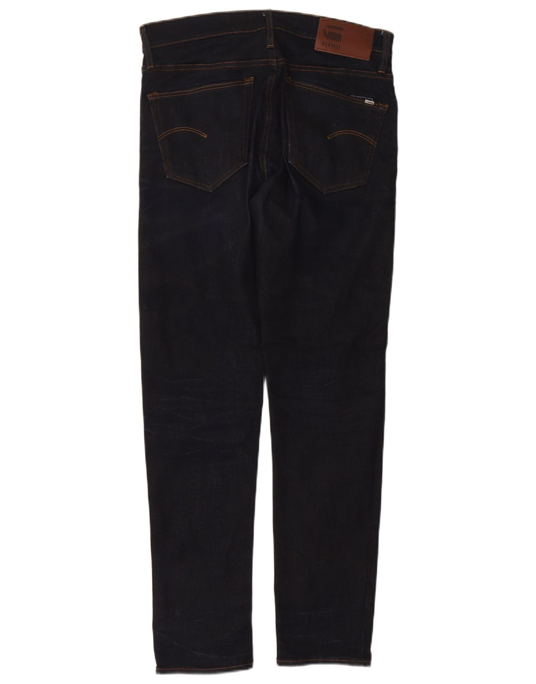 G-Star Mens Slim Jeans W31 L32 Navy Blue Cotton