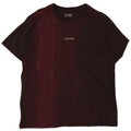 Calvin Klein Mens T-Shirt Top 2XL Burgundy