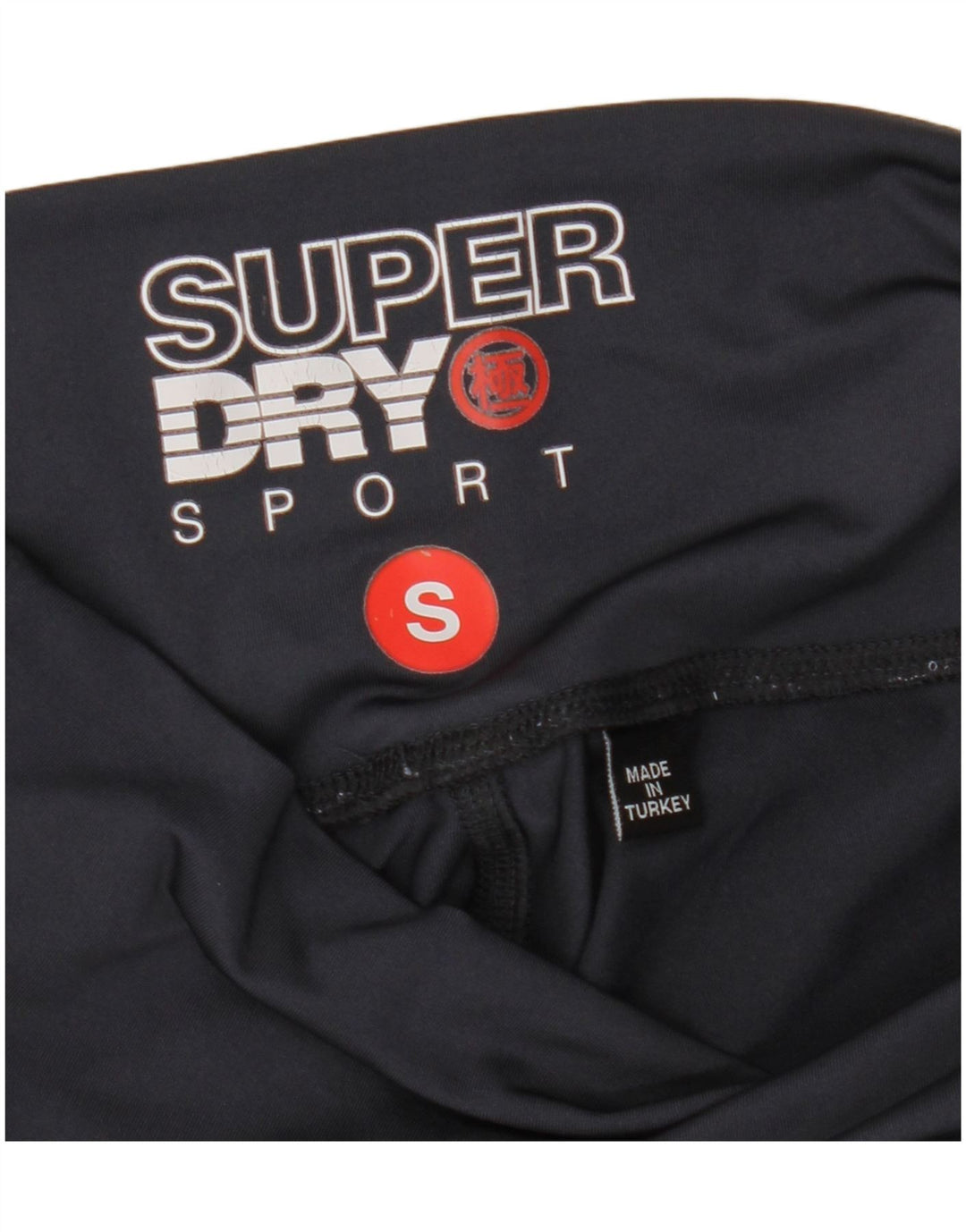 Superdry Womens Graphic Leggings UK 8 Small Navy Blue Colourblock
