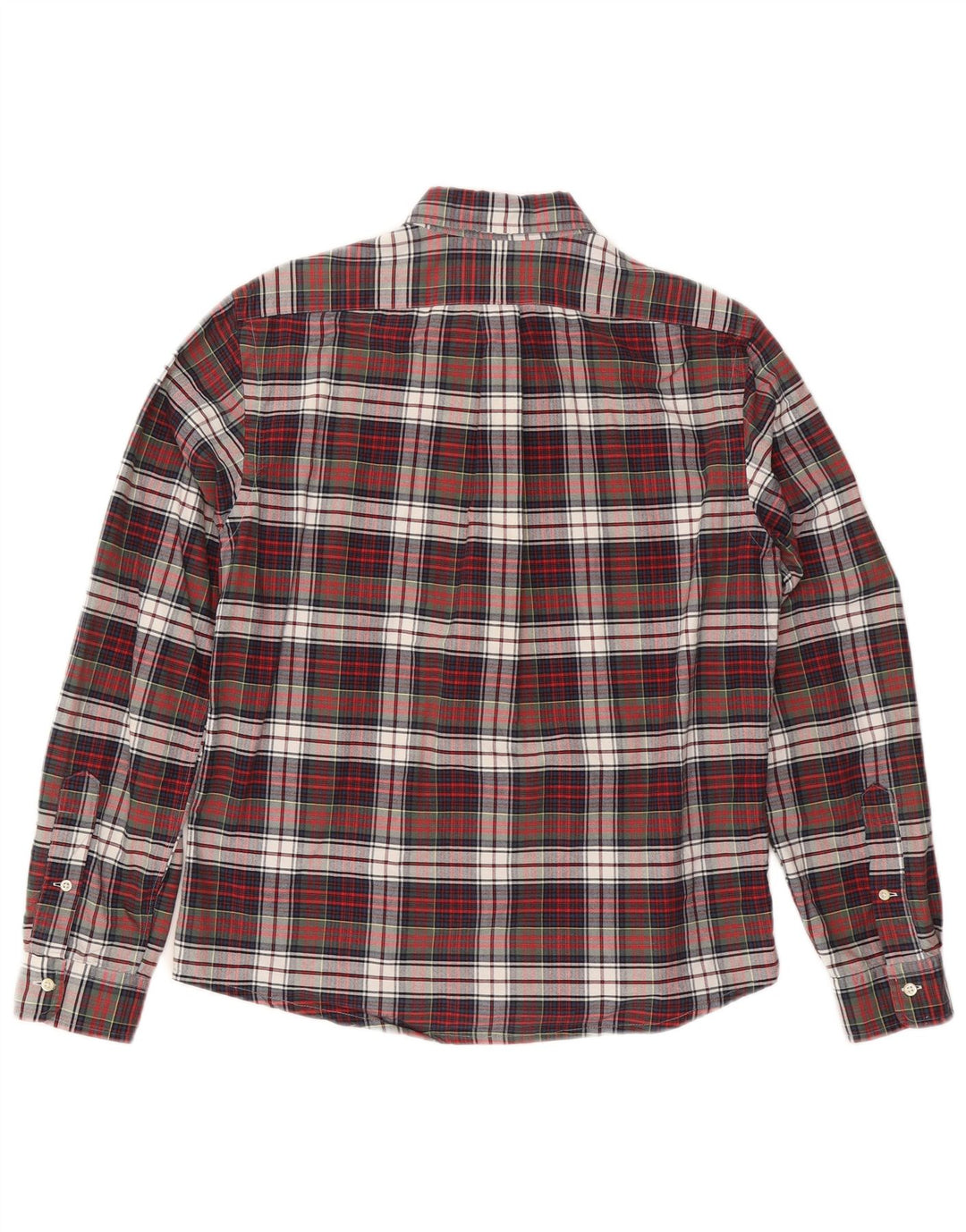 RALPH LAUREN Mens Flannel Shirt Medium Multicoloured Check Cotton