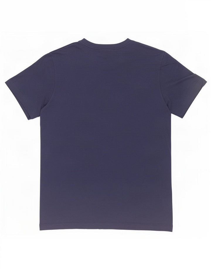 Nike Mens T-Shirt Top Medium Navy Blue Cotton